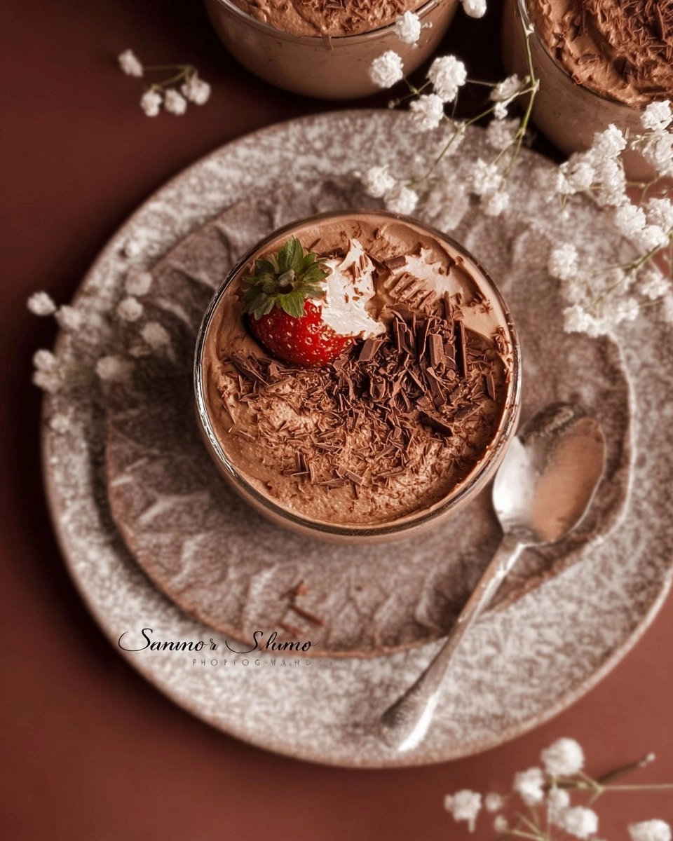 Mousse mascarpone au chocolat