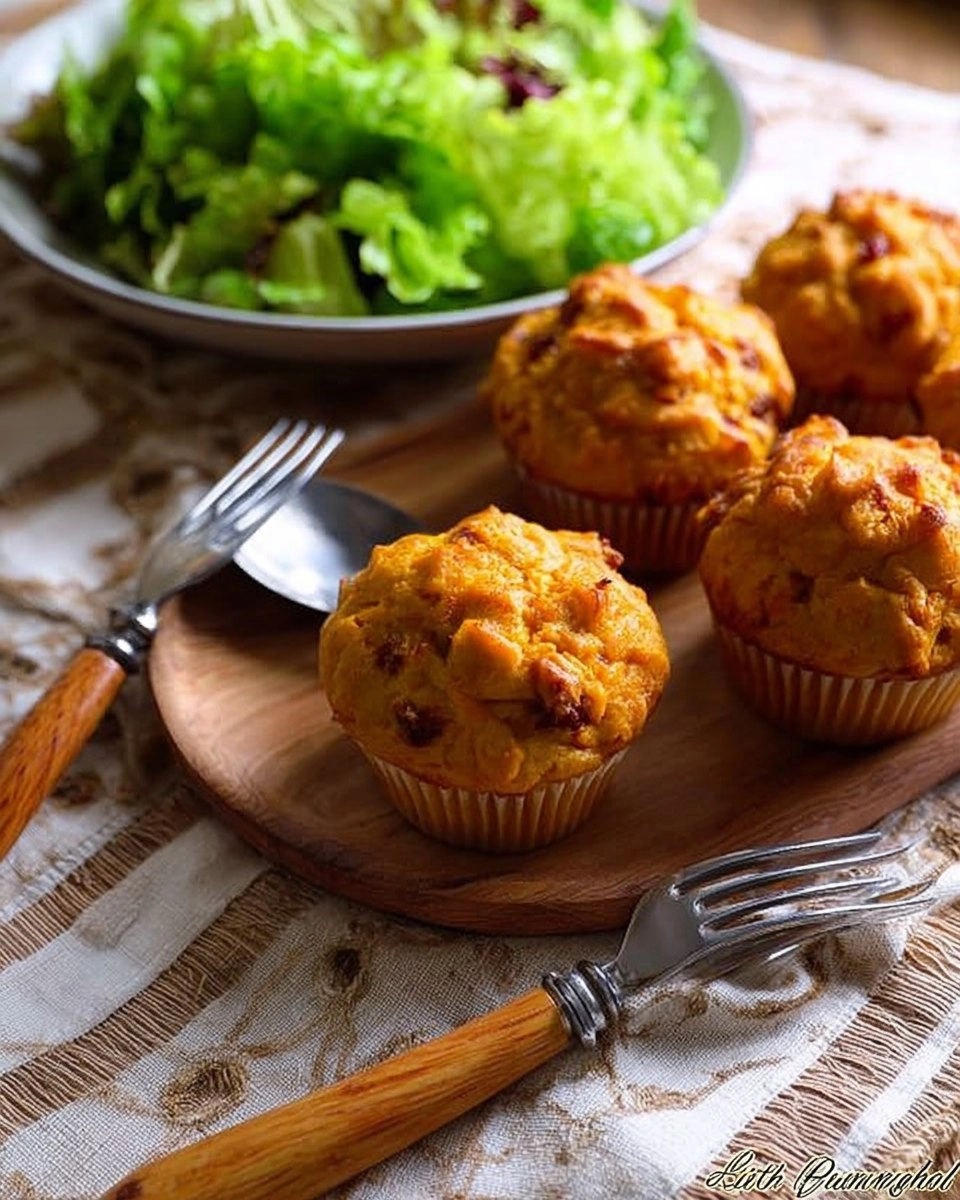 Muffins à la patate douce & chorizo