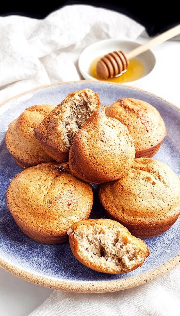 Muffins au miel façon madeleine