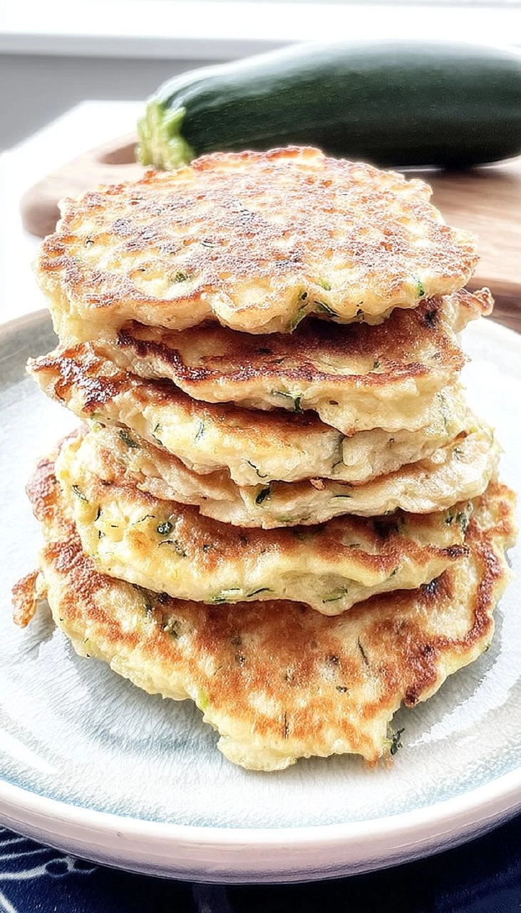 Pancakes courgette fromage