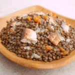 Recette-de-Salade-de-lentilles-au-maquereau-fume