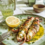 Recette-de-Calamars-tendres-grilles-ail-persil