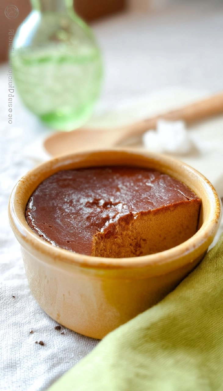 Crème aux œufs au chocolat noir