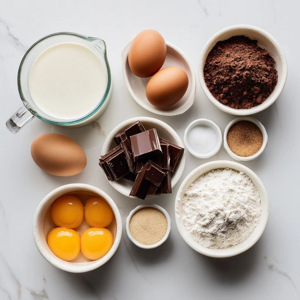 Crème aux œufs au chocolat noir