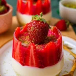 Recette-de-Panna-cotta-vanille-fraise